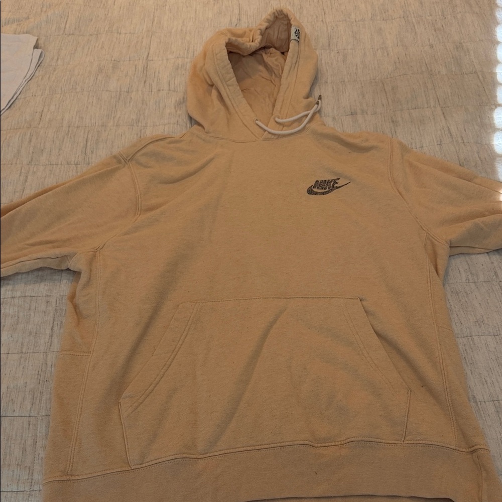 Nike Beige Men's Hoodie